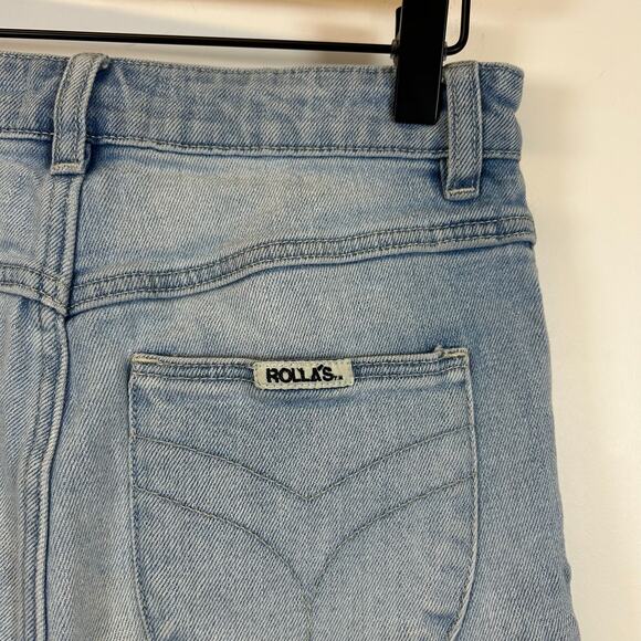Rolla’s  Dusters Slim Bootcut Crop Organic Cotton Jeans Women’s Size 25 - Picture 6 of 10